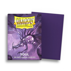Dragon Shield Sleeves: Standard Matte Dual - Soul (100ct)