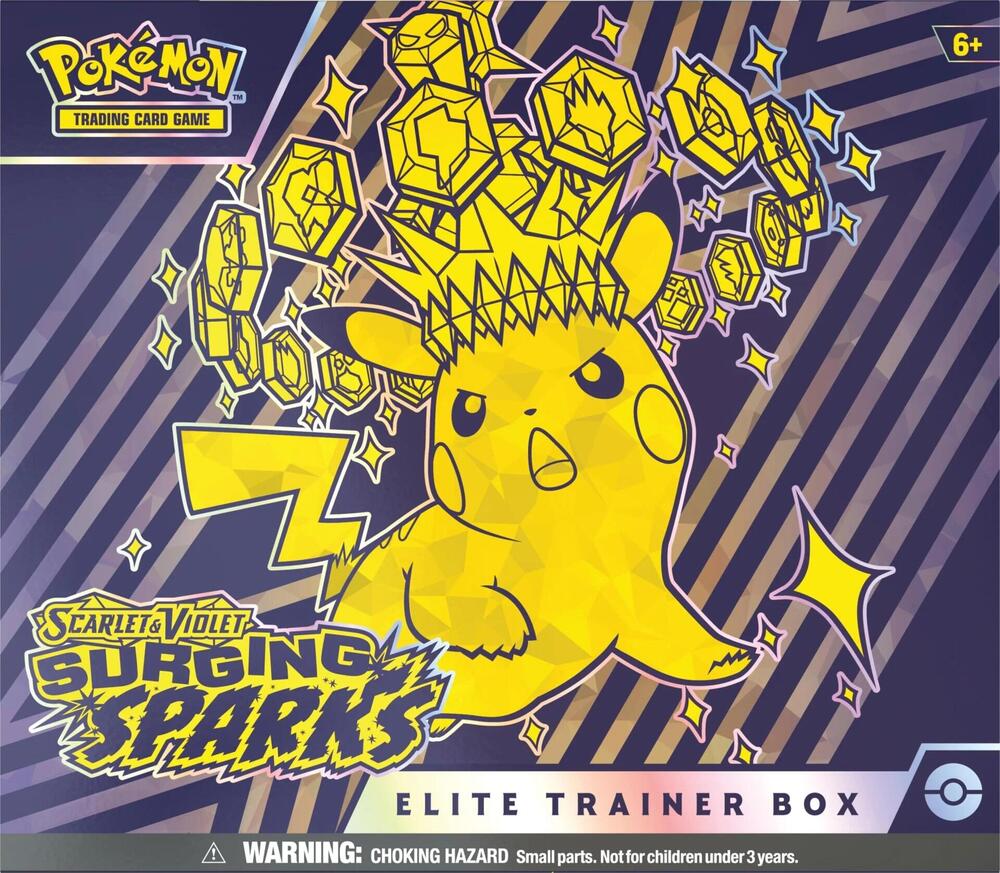 Pokémon TCG Surging Sparks Elite Trainer Box (EN) | Scarlet & Violet SV08