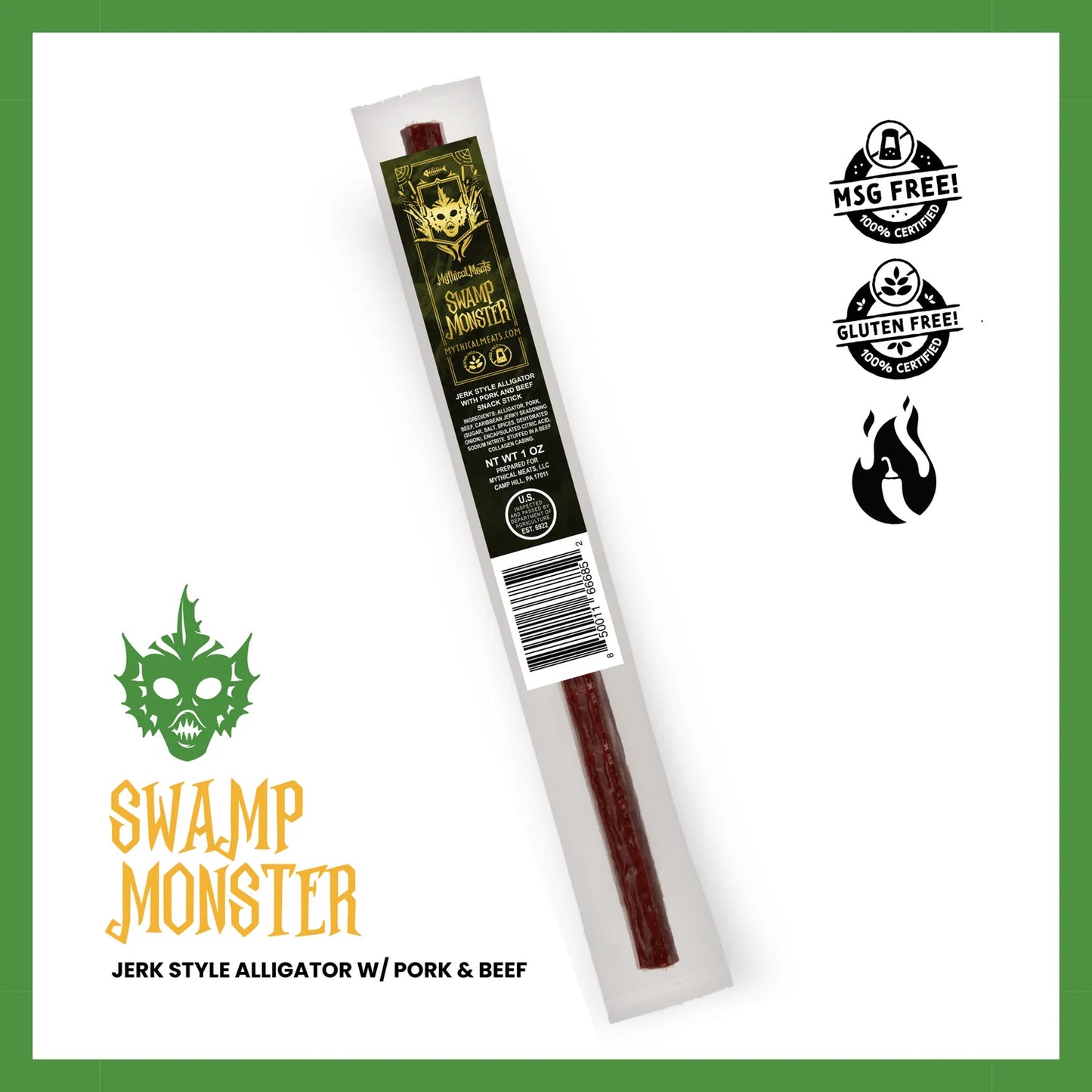 Mythical Meats-Swamp Monster