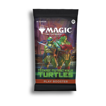 Teenage Mutant Ninja Turtles (TMT) Play Booster Pack | 1 Sealed Pack