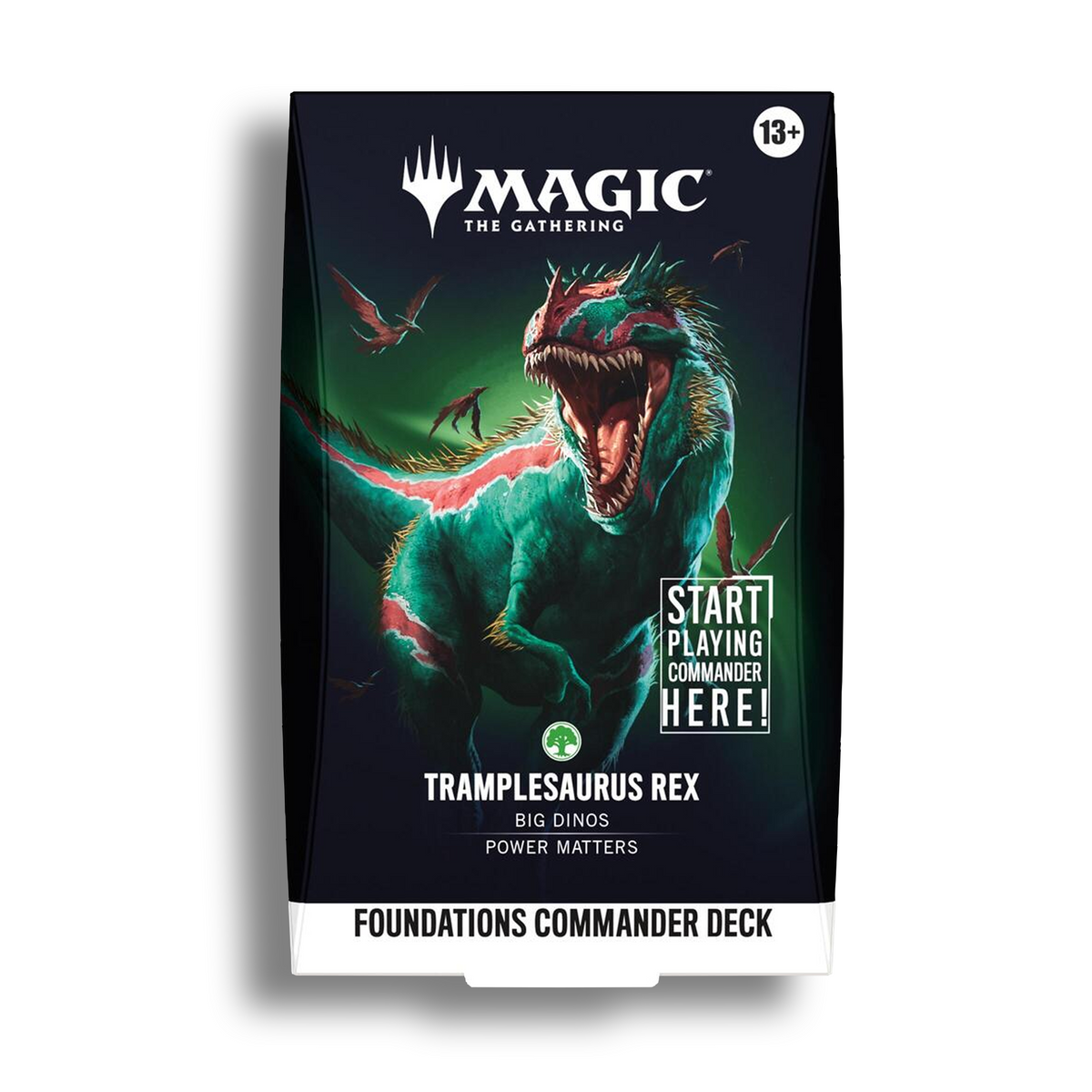 Magic: The Gathering Foundations Commander Deck - Tramplesaurus Rex (FDC)