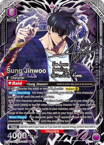 SOLO LEVELING Booster Pack UE17BT Union Arena English