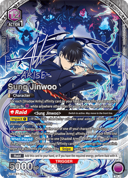 SOLO LEVELING Booster Pack UE17BT Union Arena English