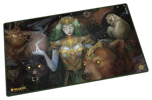 Ultimate Guard Officially Licensed Magic The Gathering Tarkir Dragonstorm Artwork Seven Stitched Edge Play Mat