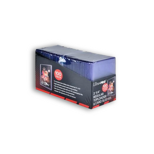 3" x 4" Clear Regular Toploader with Card Sleeves (100-Count) - Ultra Pro Toploaders (UPTL)