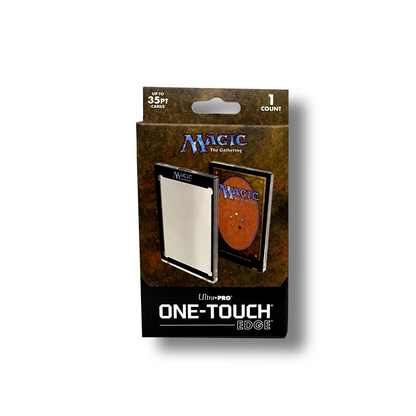 Ultra PRO: 35pt ONE-TOUCH Edge UV Magnetic Holder - MTG Card Back
