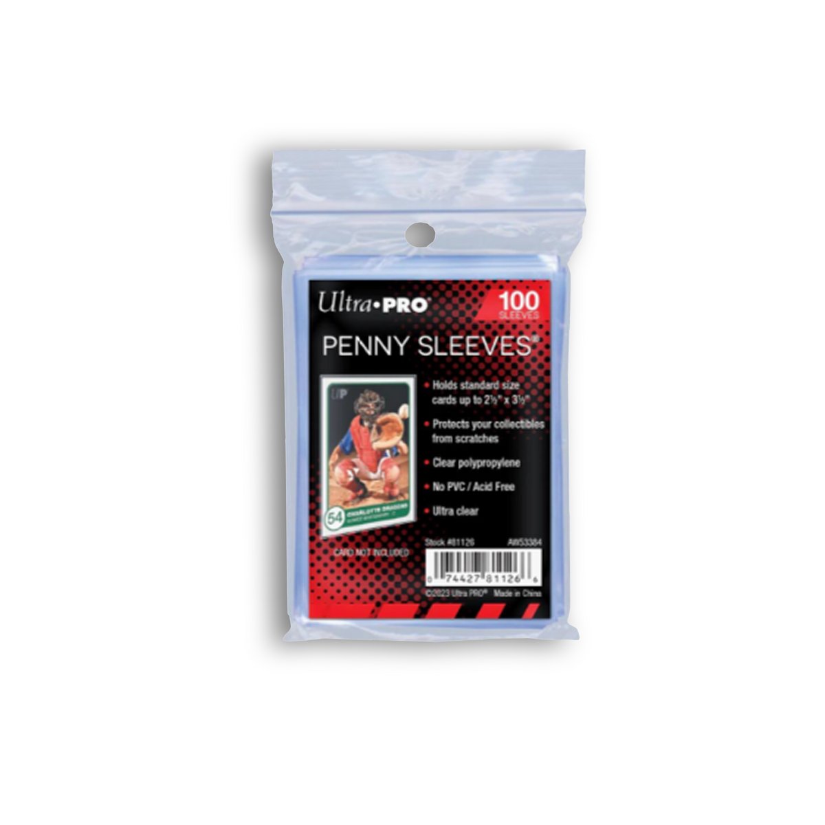 Ultra Pro: Soft Card Penny Sleeves - Standard (100-Pack) - Ultra Pro Card Sleeves