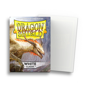 Dragon Shield Sleeves: Standard Classic - White (100ct)