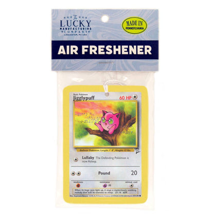 Jigglypuff Pokemon Card Air Freshener