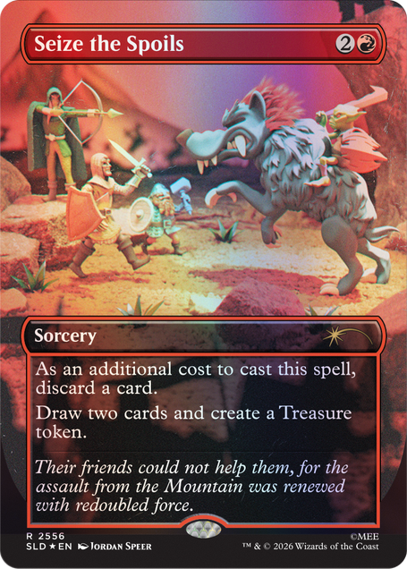 MTG Secret Lair x The Hobbit: Over the Edge of the Wild Foil Edition