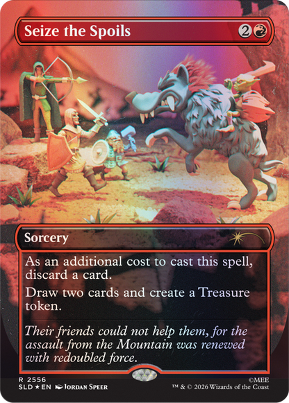 MTG Secret Lair x The Hobbit: Over the Edge of the Wild Foil Edition