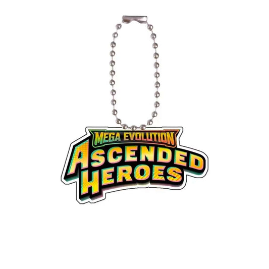 Mega Evolutions Acrylic Keychain Binder Tags (EN) | Pokémon TCG Organizer