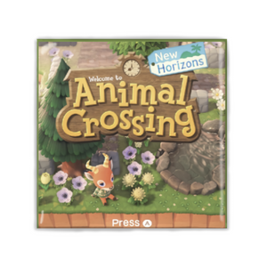 Animal Crossing New Horizons Gamer Magnet 2x2