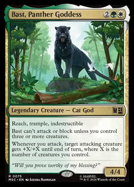 Magic: The Gathering Marvel Super Heroes Commander Deck – Wakanda Forever