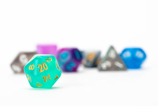 Misfit Mini Dice: Adopt A Misfit (Blind Pack) | Two Mini 7-Piece Sets (14 Dice)