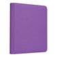 Portable 9-Pocket PU Leather Trading Card Binder with Zipper Closure (360 Pocket) – image 9