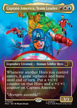 Magic: The Gathering Marvel Super Heroes Commander Deck – Avengers Assemble