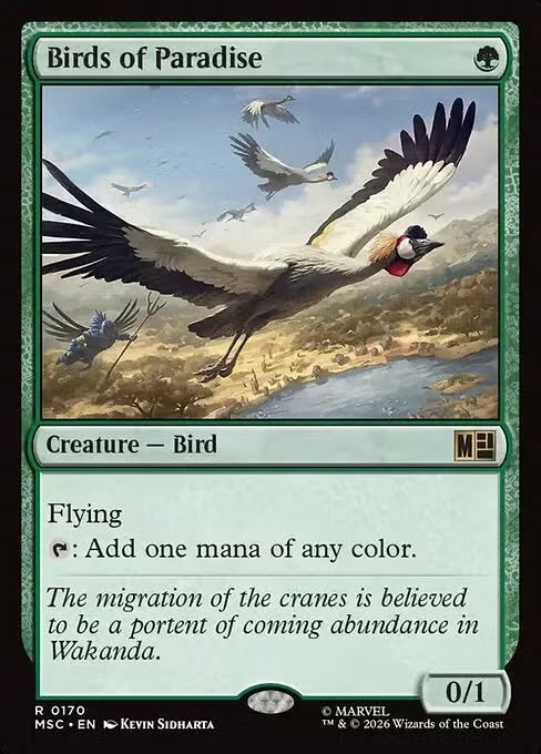 Magic: The Gathering Marvel Super Heroes Commander Deck – Wakanda Forever