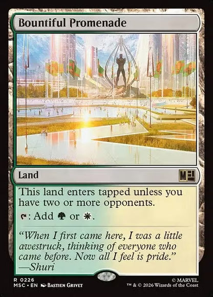 Magic: The Gathering Marvel Super Heroes Commander Deck – Wakanda Forever