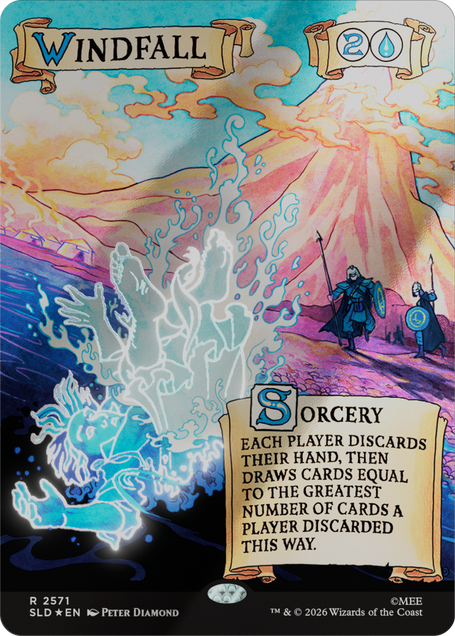 MTG Secret Lair x The Hobbit: He Who Walks Unseen Out of Sight Foil Edition