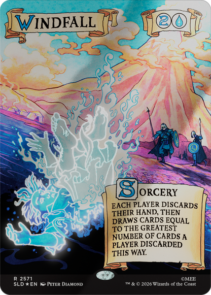 MTG Secret Lair x The Hobbit: He Who Walks Unseen Out of Sight Foil Edition