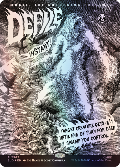 MTG Secret Lair x The Hobbit: Desolation Foil Edition