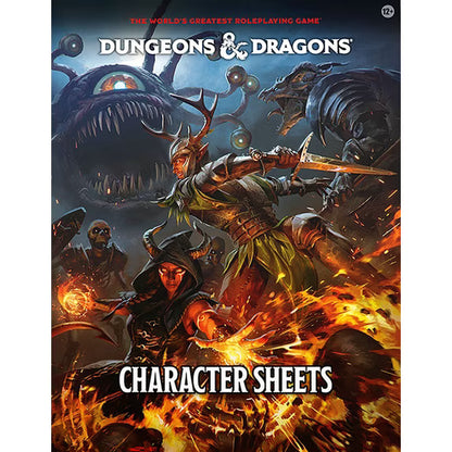 Dungeons & Dragons: Character Sheets (2024 Edition)