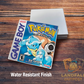 4x4 Ceramic Blue Video GamRetro Handheld "Legacy Blue" Ceramic Coaster - 4x4 Water-Resistant Gaming Decore Coaster, Water-Resistant Design – image 3