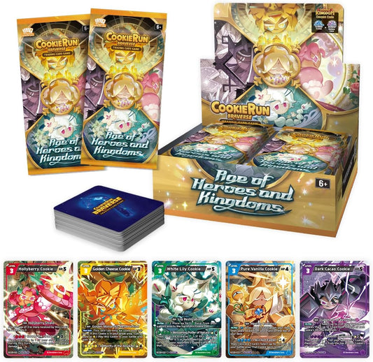 CookieRun TCG Age of Heroes & Kingdoms Booster Pack (Set 2)