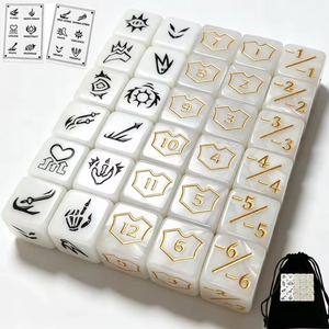 30 Piece MTG Plus One and Minus One Counter Dice Set for Magic the Gathering
