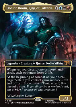 Magic: The Gathering Marvel Super Heroes Commander Deck – Doom Prevails