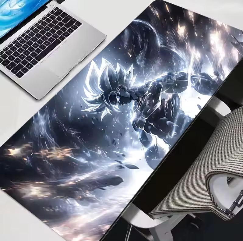 Dragon Ball Lightning Large Gaming Mousepad Desk Mat 700x300mm