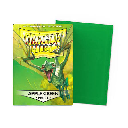 Dragon Shield Sleeves: Standard Matte - Apple Green (100ct)
