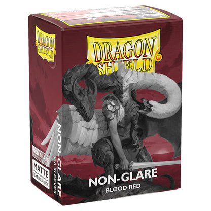 Dragon Shield: Non-glare: Matte: Blood RD (100)