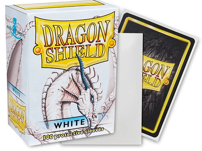 Dragon Shield Sleeves: Standard Classic - White (100ct)