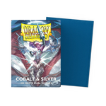 Dragon Shield Sleeves: Standard Matte Dual - Cobalt & Silver (100ct)