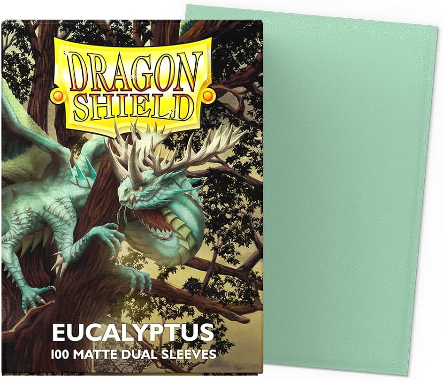 Dragon Shield Sleeves: Standard Matte Dual - Eucalyptus (100ct)