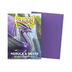 Dragon Shield Sleeves: Standard Matte Dual - Nebula & Silver (100ct)