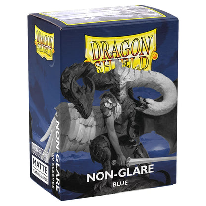 Dragon Shield Non-Glare: Matte: Blue (100)