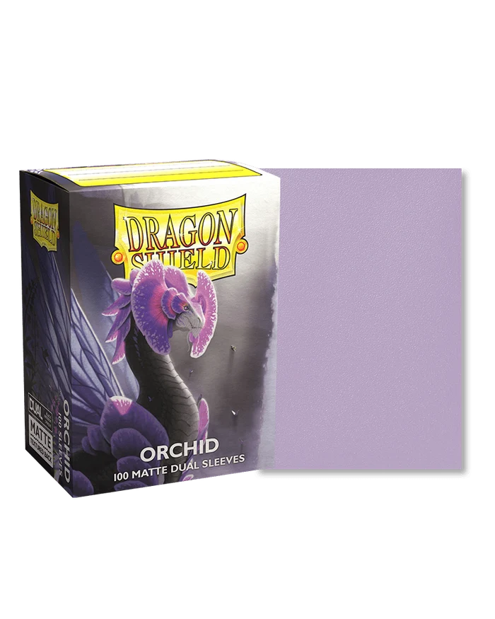 Dragon Shield Sleeves: Standard Matte Dual - Orchid (100ct)