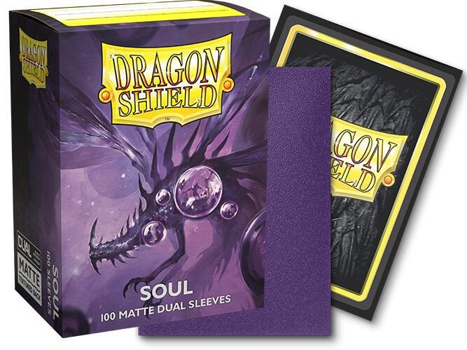 Dragon Shield Sleeves: Standard Matte Dual - Soul (100ct)