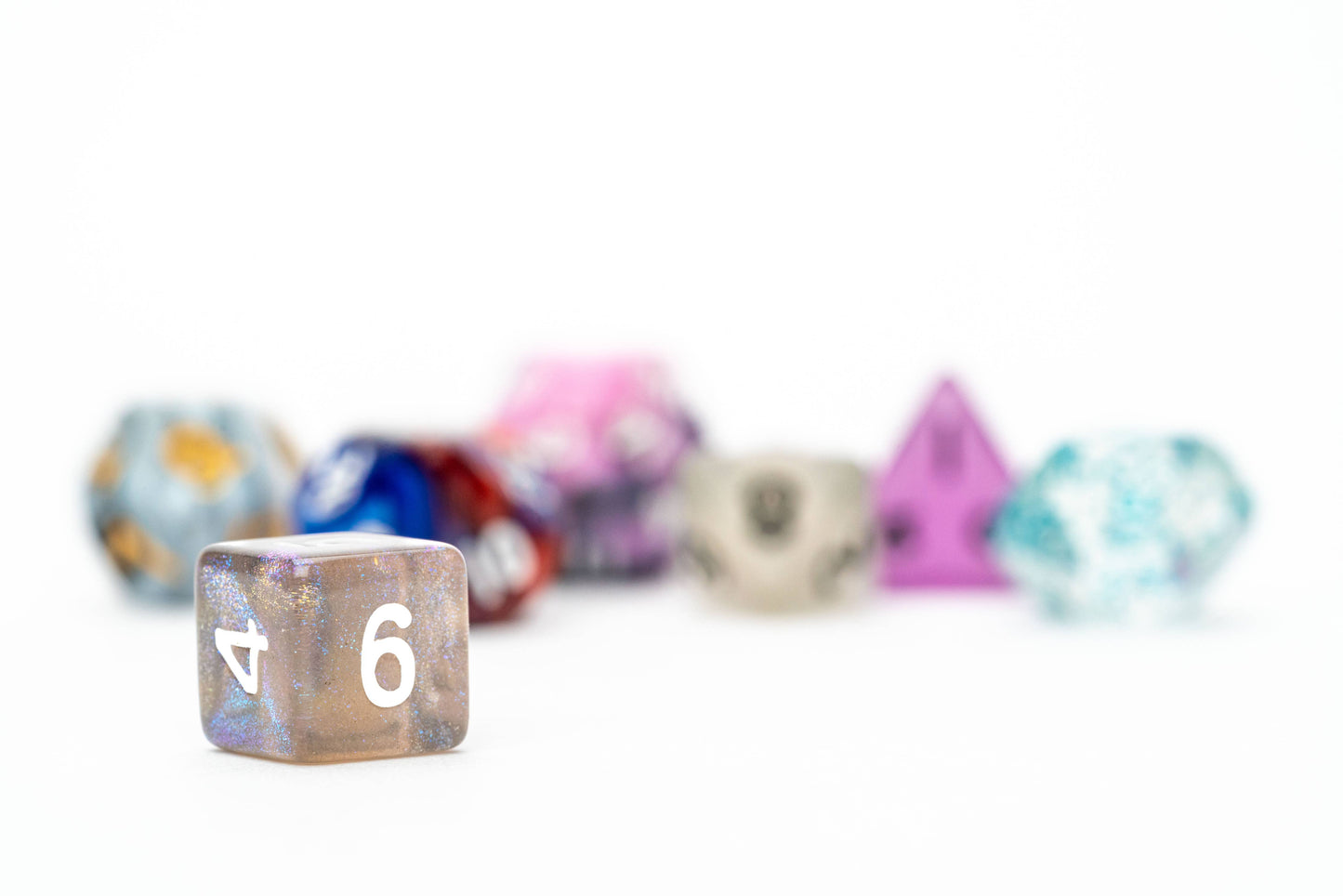Misfit Mini Dice: Adopt A Misfit (Blind Pack) | Two Mini 7-Piece Sets (14 Dice)