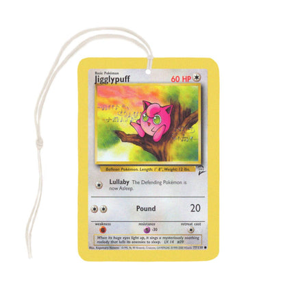 Jigglypuff Pokemon Card Air Freshener