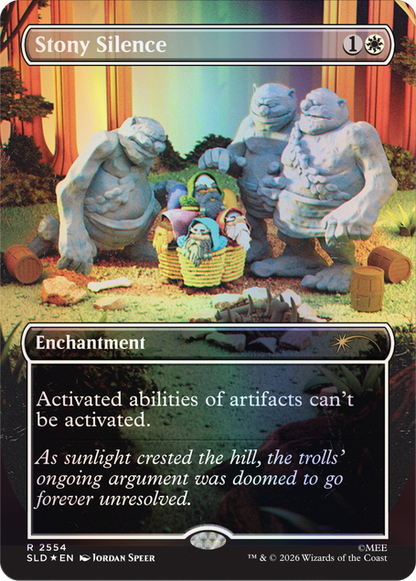 MTG Secret Lair x The Hobbit: Over the Edge of the Wild Foil Edition