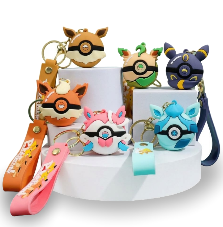 Themed Pokéball Keychains | Pokémon Accessories