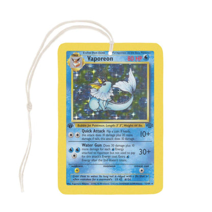 Vaporeon Pokemon Card Air Freshener