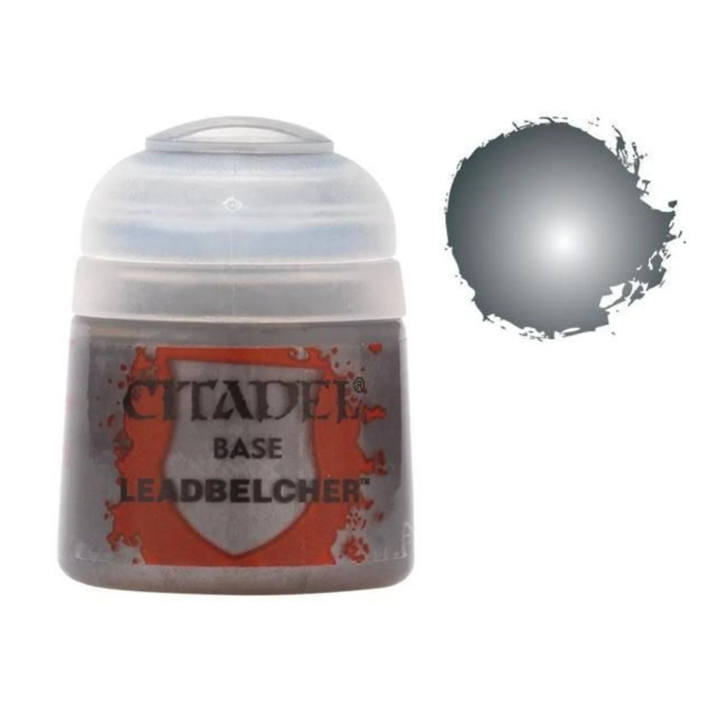 Citadel Colour Base Leadbelcher 12ml Acrylic Paint Pot