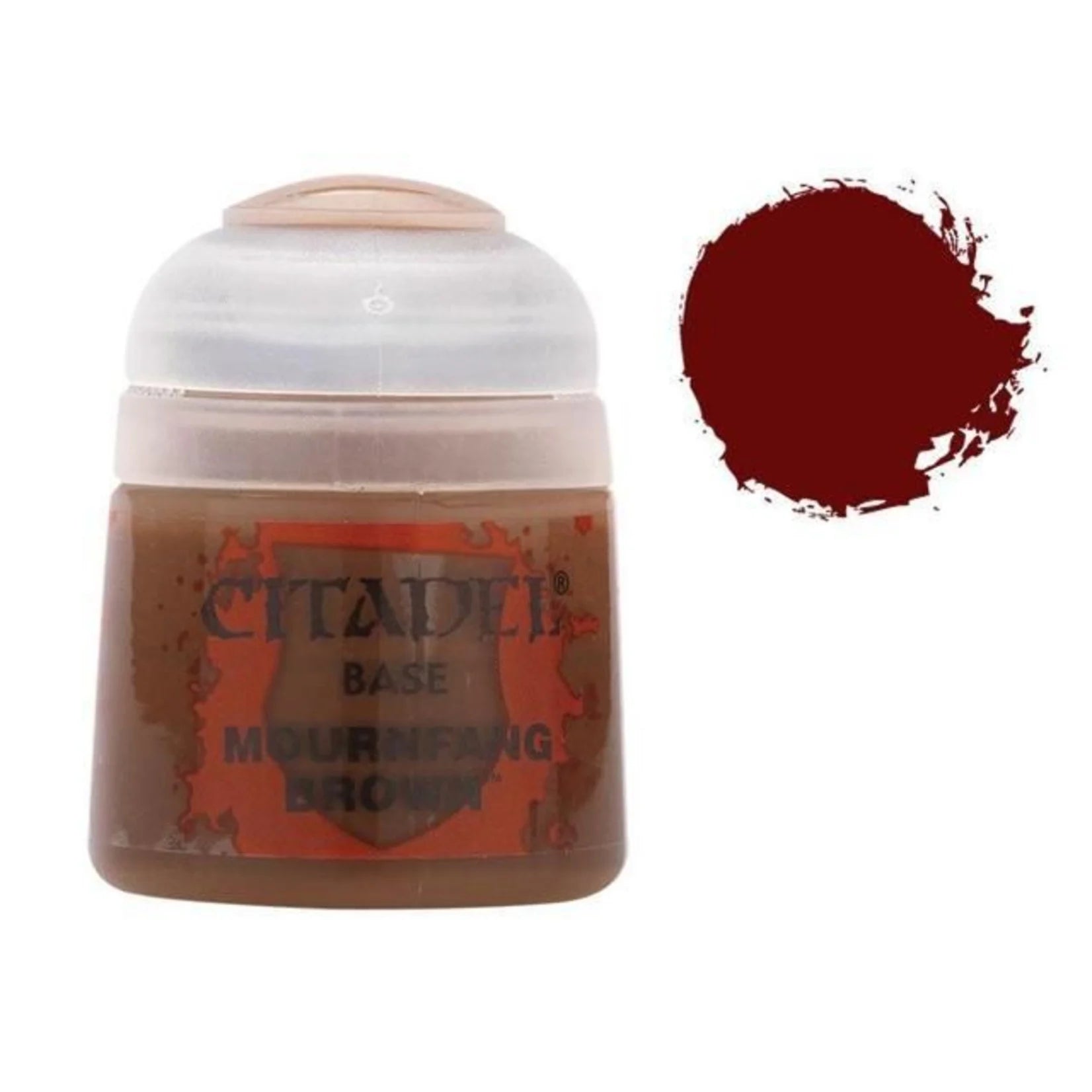 Citadel Colour Base Mournfang Brown 12ml Acrylic Paint Pot