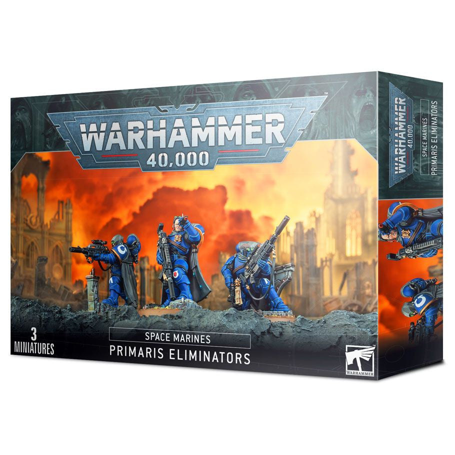 Warhammer 40000 Space Marines Primaris Eliminators Multipart Plastic Miniatures Box Packaging