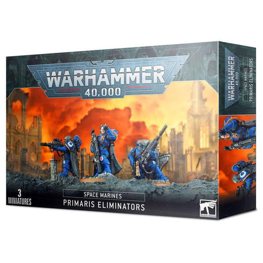Warhammer 40000 Space Marines Primaris Eliminators Multipart Plastic Miniatures Box Packaging